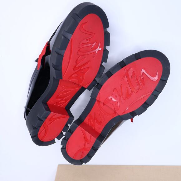 CHRISTIAN LOUBOUTIN The Penny Lug Loafer Multicolor Leather Women's 36/US 6 - Picture 9 of 11